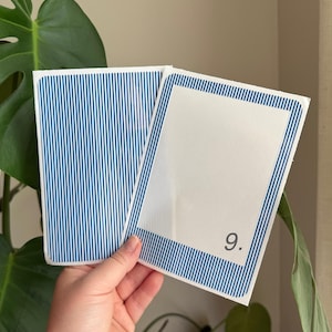 Blue Striped Kindle Skin | Kindle Vinyl Cover | Kindle Decal | Kindle Accessory | Kindle Paperwhite Skins | Minimalist Decal | Bookish Gift