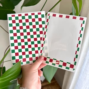 Kerstmis geruit Kindle Skin | Gezellige geruite vinylsticker | Kindle-accessoire | Feestelijke Kindle Paperwhite-omslag | Kerstcadeau boekenliefhebber