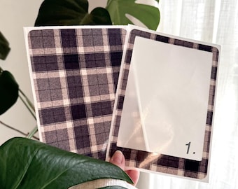 Skin Kobo a quadri autunnali / Cover in vinile per Kobo / Adesivo per Kobo / Accessorio per Kobo / Skin per e-reader Kobo / Estetica autunnale / Regalo per amanti dei libri