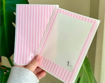Capa Kindle Listrada Rosa | Adesivo Estético para Kindle | Acessório Kindle | Capa Kindle Paperwhite | Decoração Feminina para Kindle | Presente para Amantes de Livros