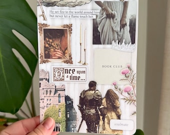 Romantasy Knight Kindle Insert | Fantasy Romance Reader Accessory | Bookish Kindle Decor | Kindle Paperwhite Inserts | Bookish Gift For Her