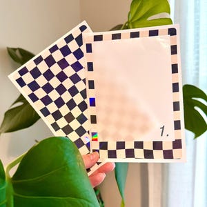 Checkered Kindle Skin | Kindle Vinyl Cover | Kindle Decal | Kindle Accessory | Kindle Paperwhite Skins | Kindle Stickers | Bookish Gift