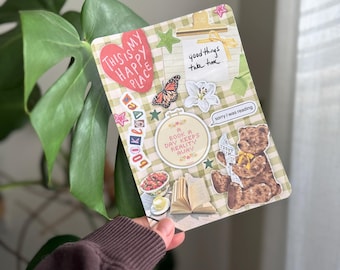 Cozy Bookish Kindle Insert | Cute Reader Collage | Spring Kindle Insert | Kindle Paperwhite Accessories | Teddy Bear | Book Lover Gift