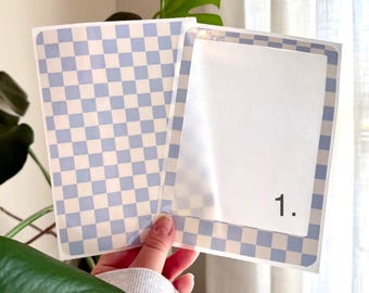 Blue Checkered Kindle Skin | Kindle Vinyl Cover | Kindle Decal | Kindle Accessory | Kindle Paperwhite Skins | Kindle Stickers | Bookish Gift