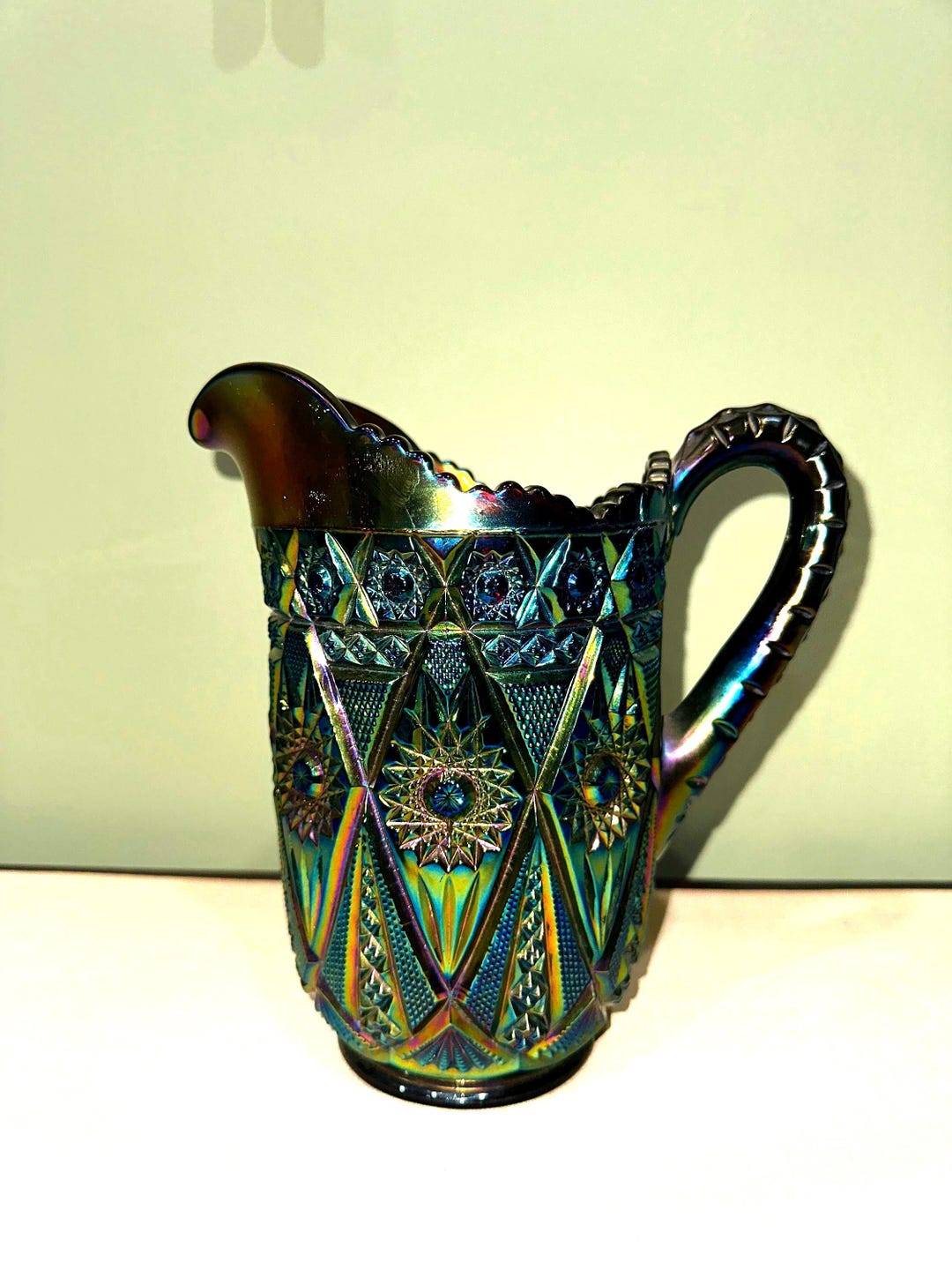 MCM Amethyst Imperial Glass Pitcher, Most Wanted Piece. - Etsy