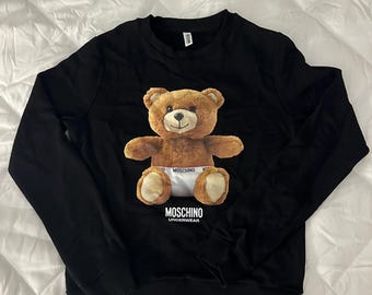 Moschino Logo Underwear Teddy Sweatshirt
