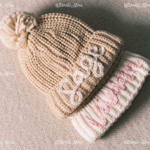 Personalized New Year gift for baby |Custom Winter Hats for Kids | Unique, Cozy, and Stylish Beanies for Babies and Toddlers