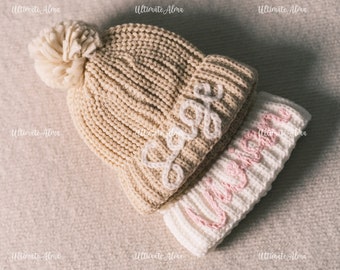 Personalized New Year gift for baby |Custom Winter Hats for Kids | Unique, Cozy, and Stylish Beanies for Babies and Toddlers