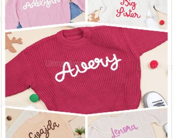 Personalisierte Boho Baby Pullover: Perfekte Geschenke für Geburtstag & Neugeborene für Mädchen - Entzückende Kleidung Sets für stilvolle kleine Damen