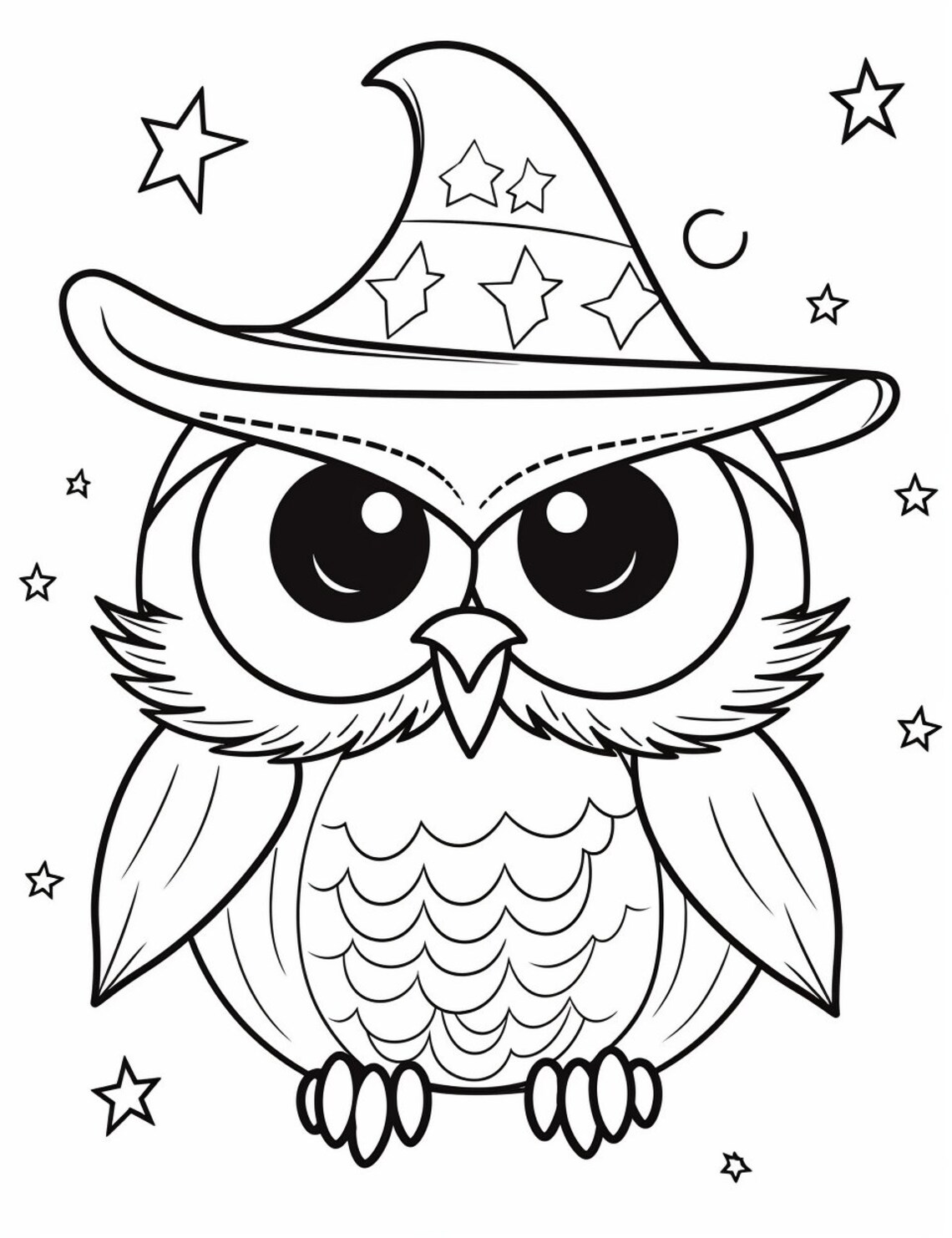 Halloween Coloring Pages for Kids, Coloring Sheets Halloween Party ...