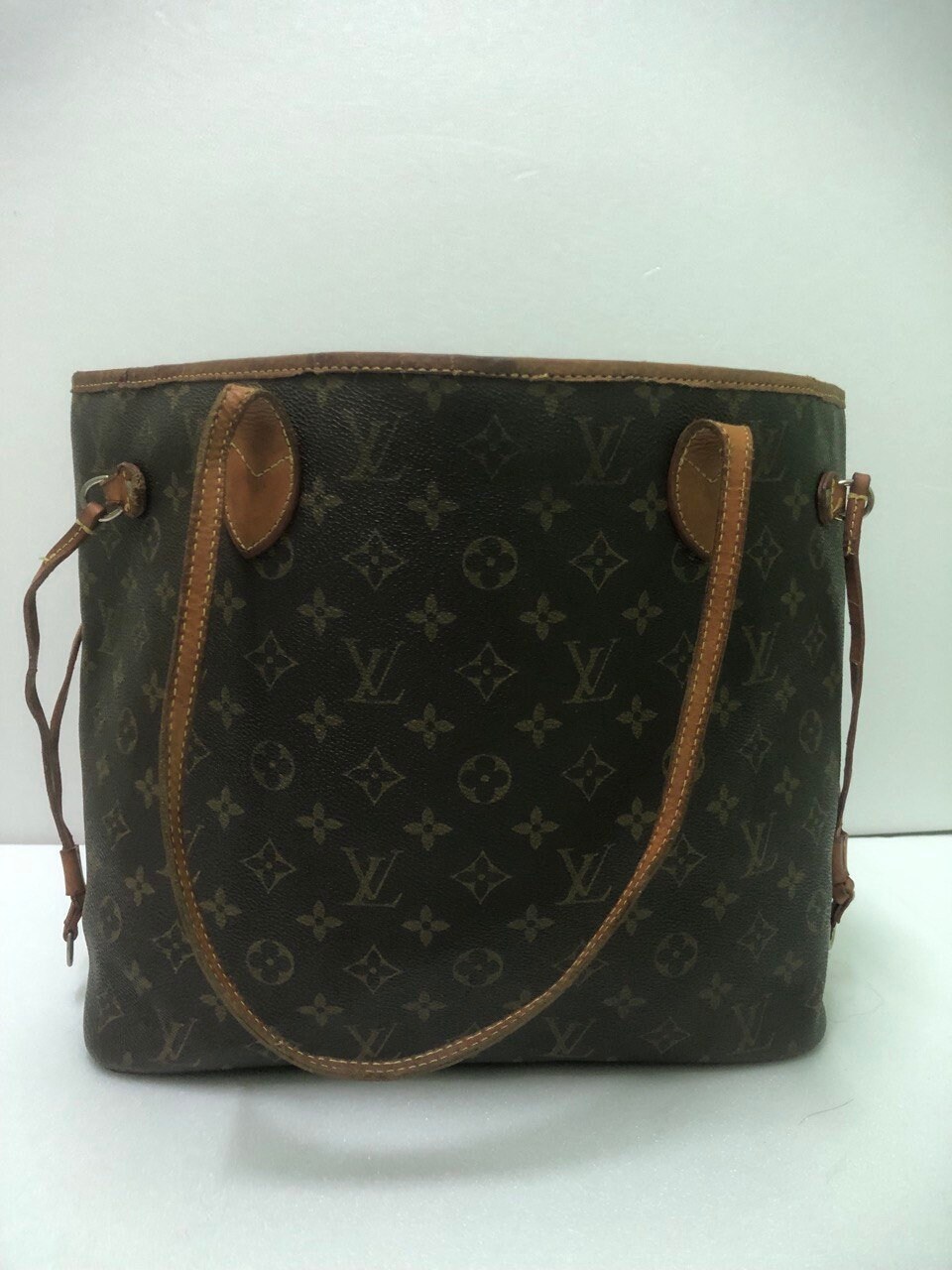 Louis Vuitton Large Blue Monogram Mon Stripe Neverfull GM Tote Bag 369lvs525