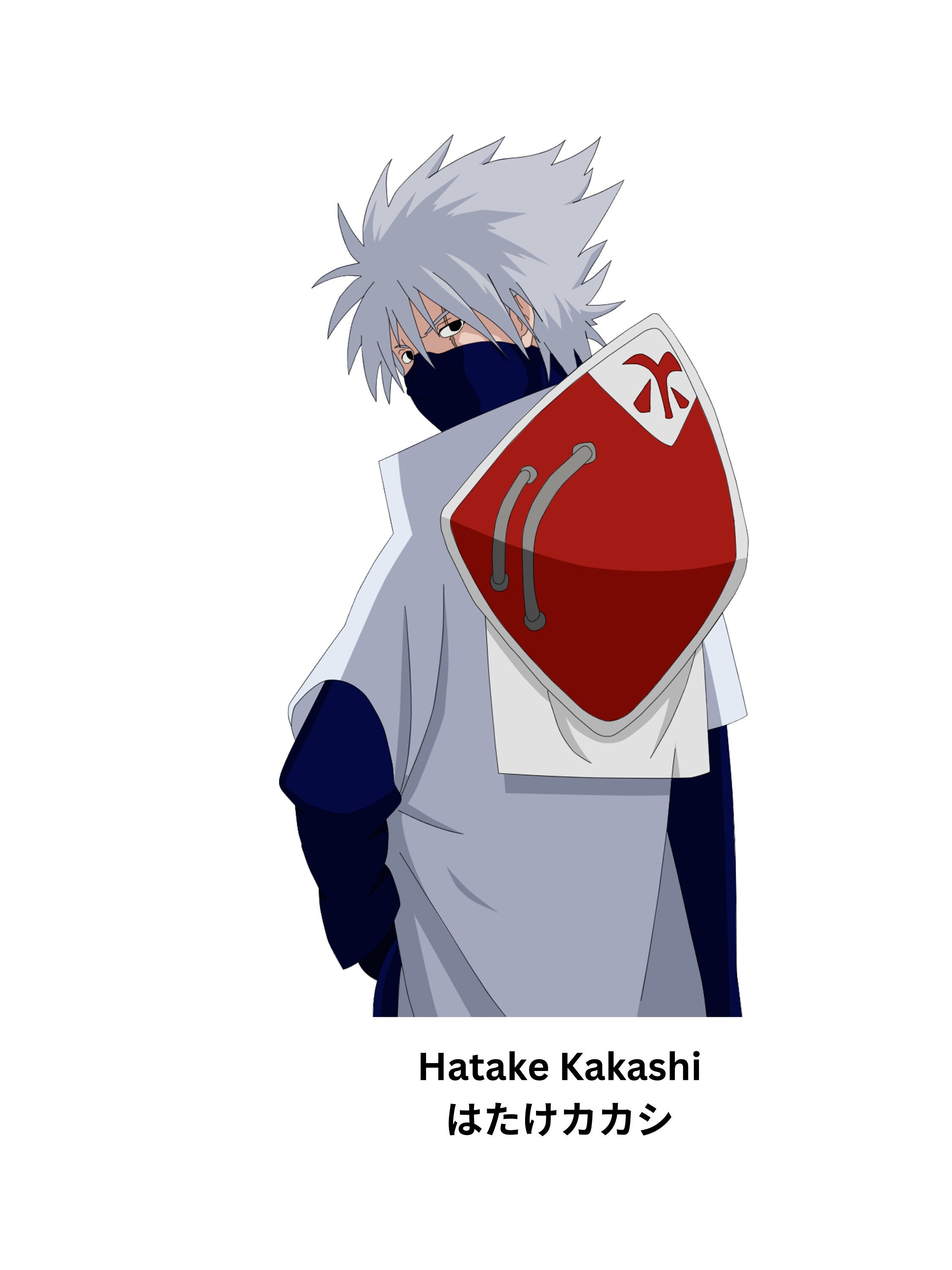 Mysterious Kakashi Art: Digital Download for Anime Fans and 