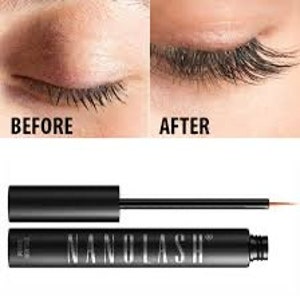 Nanolash eyelash serum and eyebrow serum. Eyelash booster for long, thick and beautiful lashes in 30 days. image 2