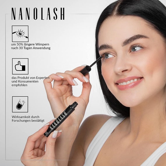 Nanolash Eyelash Serum 3 Ml Eyelash Conditioner, Stimulates