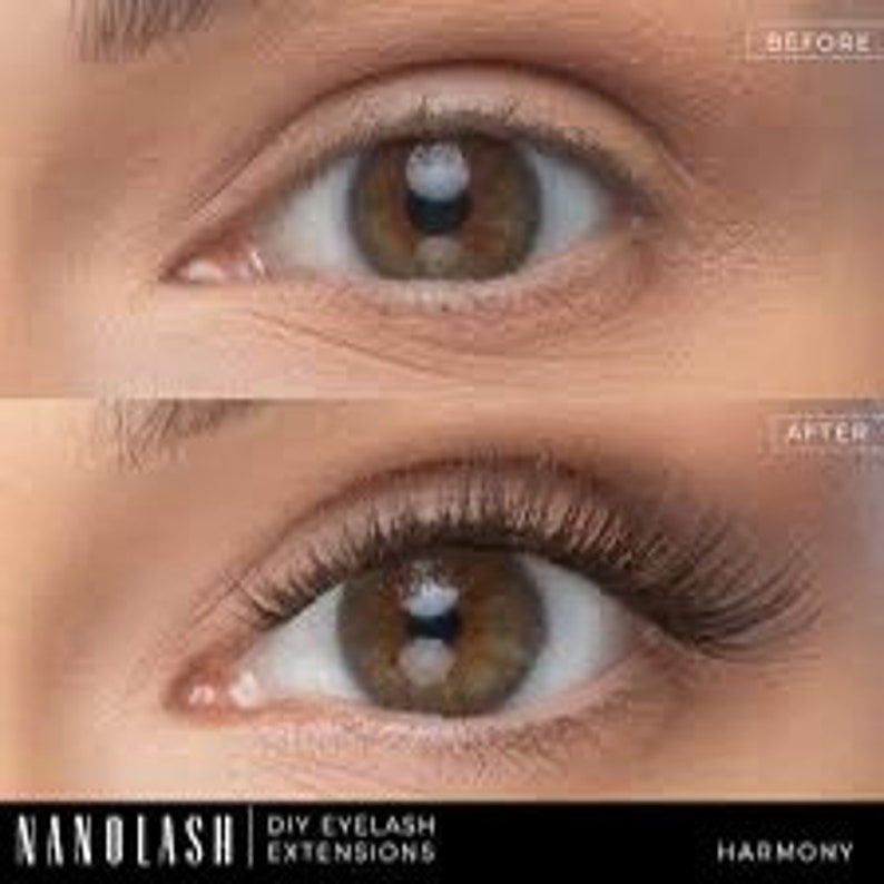 Nanolash wimperserum en wenkbrauwserum. Wimperbooster voor lange, dikke en mooie wimpers in 30 dagen. afbeelding 6