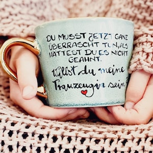 Trauzeugin fragen, Willst Du meine Trauzeugin sein, Geschenk für Trauzeugin, Überraschung Trauzeugin Brautjungfer, Hochzeit Trauzeugin