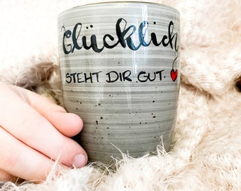 Becher, Trinkbecher, Kaffeetasse, Pinselhalter, Make up, Schminkpinsel Aufbewahrung, Zahnputzbecher, Make Up Bag, Kaffeebecher