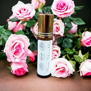 Rose Vanilla Roll On Perfume 10 ml