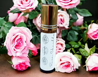 Rose Vanilla Roll On Perfume 10 ml