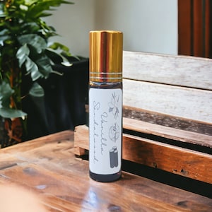 Vanilla Sandalwood Perfume Alcohol free 10 ml