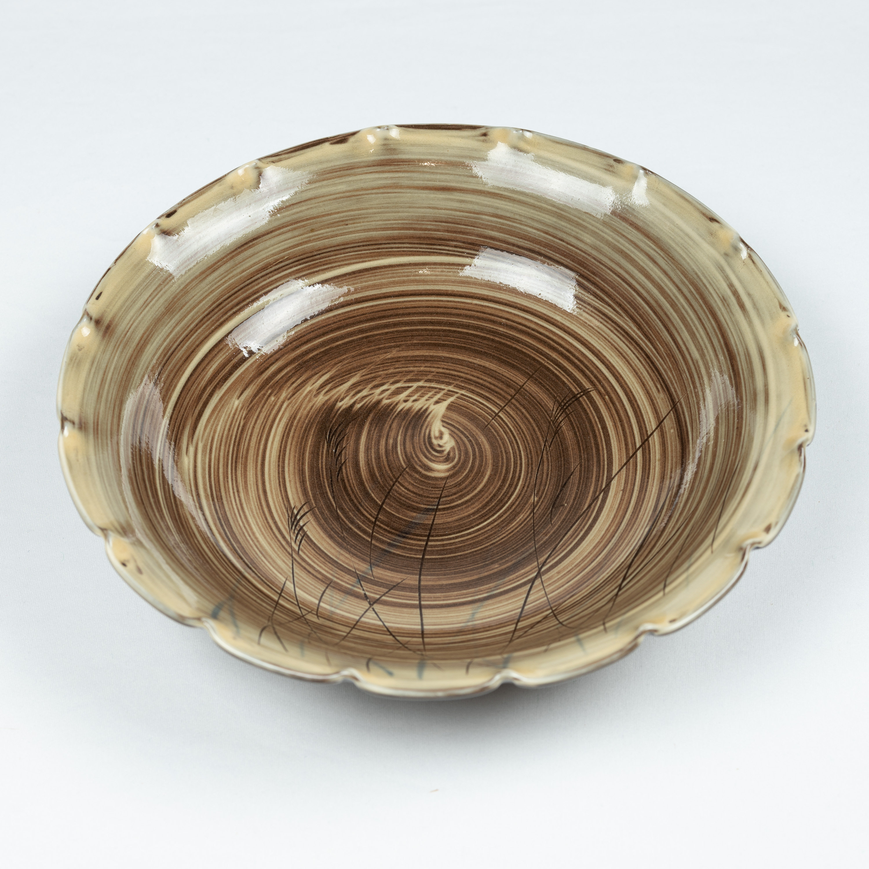 おやつのうつわ Utsutsugawa Bowl With Riverside Decoration 現川嵯峨野菓子鉢 - Etsy