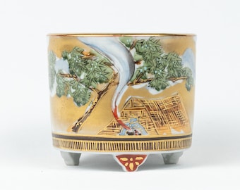 コザ焼 沖縄やちむん 赤花文茶葉壺 胡差焼赤絵花文茶壺 - Etsy 日本