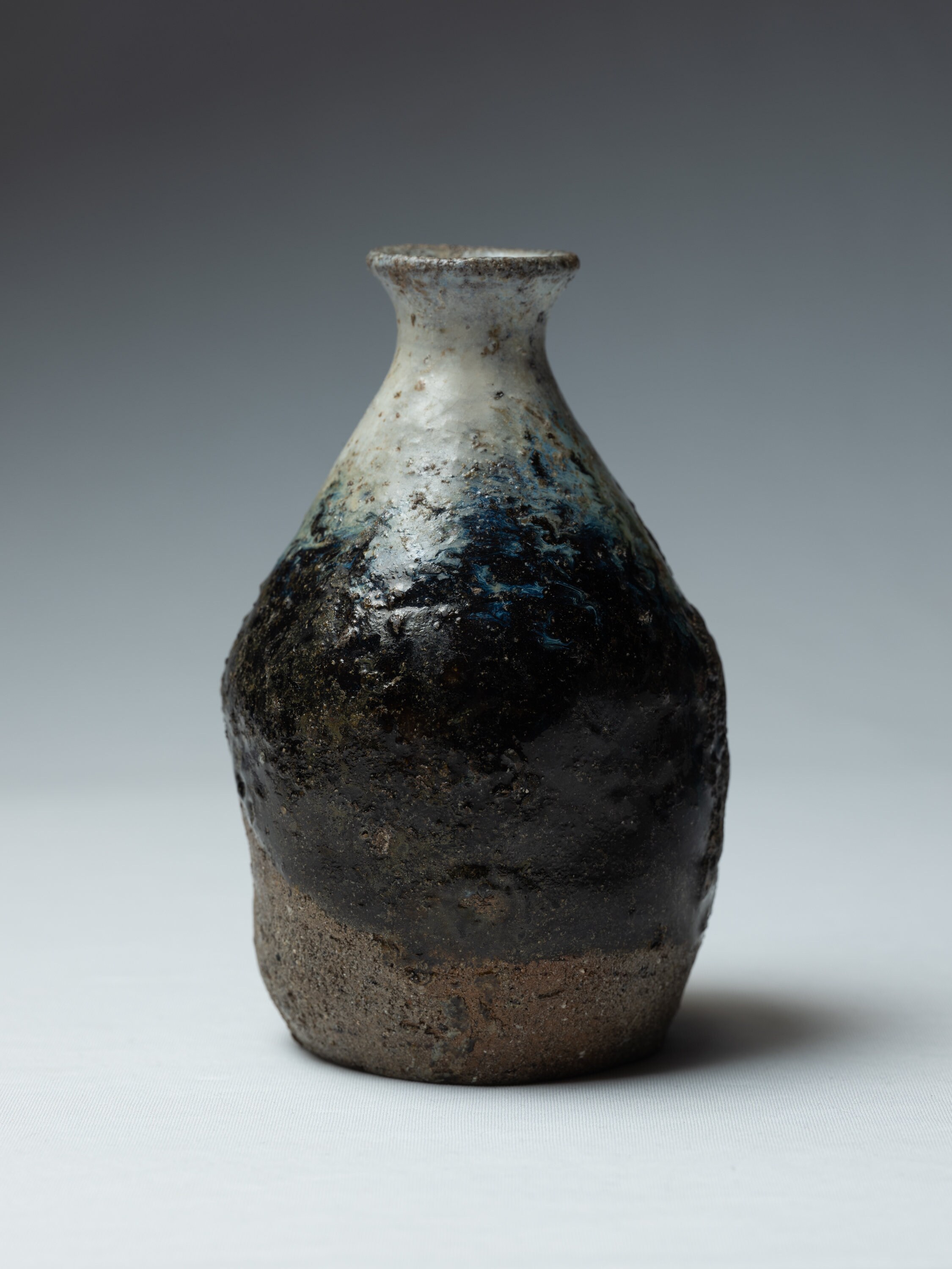 工芸品 Flower base Sake bottle Karatsu-yaki Flower Base Sake Bottle Karatsu-Yaki | eBay