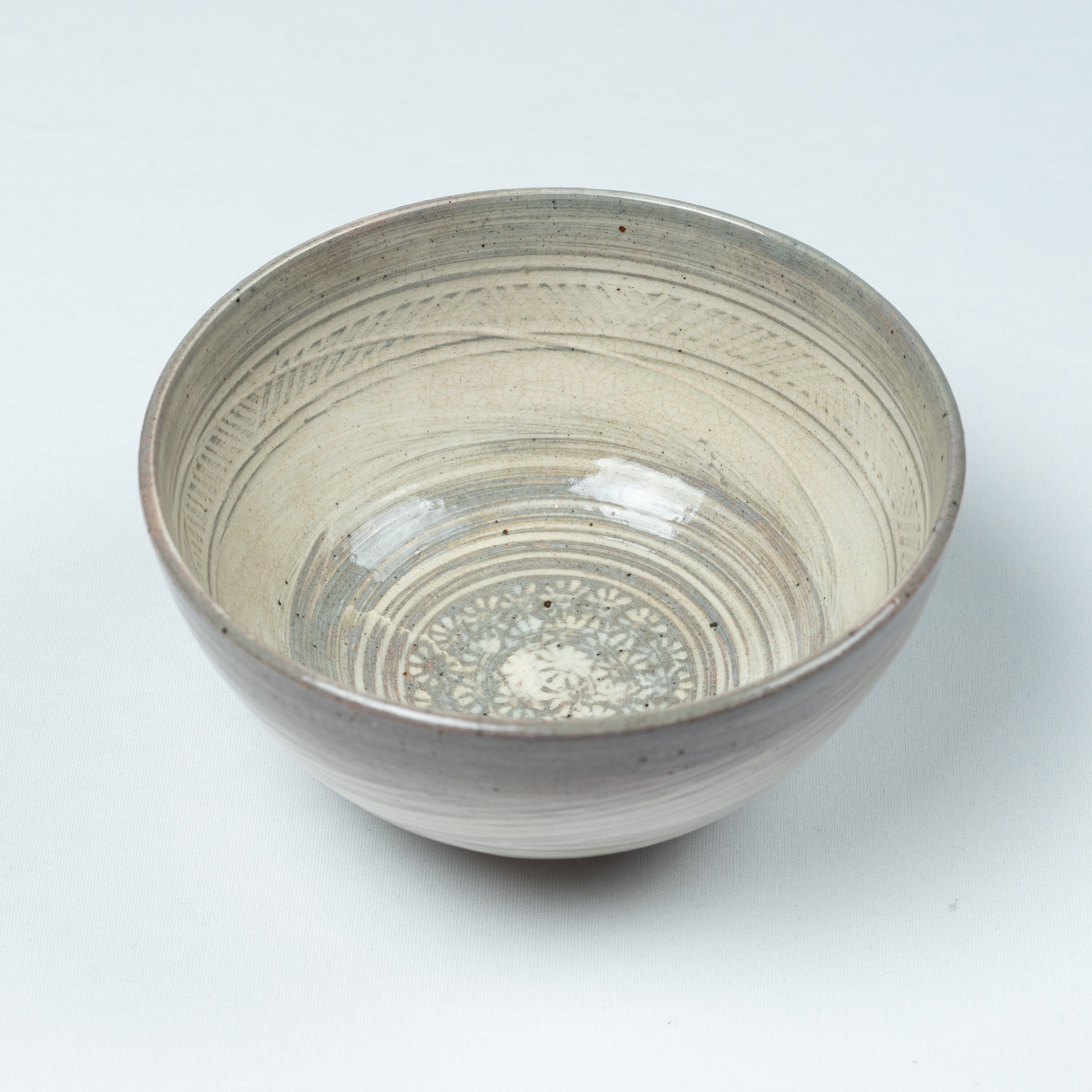 茶道具卍 三島唐津 四方変形平茶碗 茶道具卍 三島唐津 四方変形平茶碗 - メルカリ