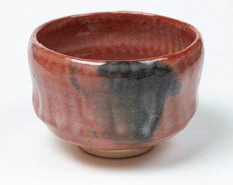茶道具 赤楽 扇面 香合 在印(K-YC376) 茶道具 香合（こうごう） 香合 赤楽 梅鉢 川嵜 和楽 | 千年の