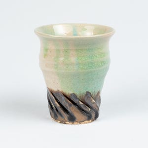 Kyo-yaki Carved Tumbler Cup  京焼タンブラーカップ