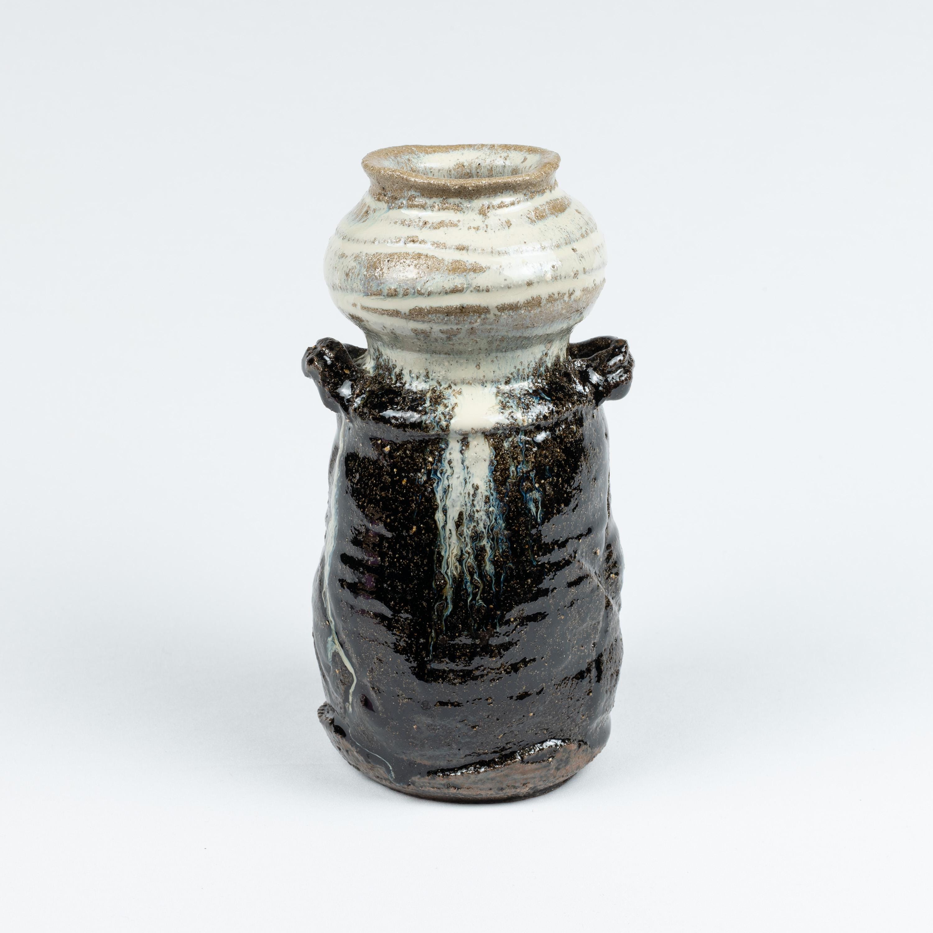 Chōsen Karatsu Eared Flower Vase 朝鮮唐津耳付花入 - Etsy