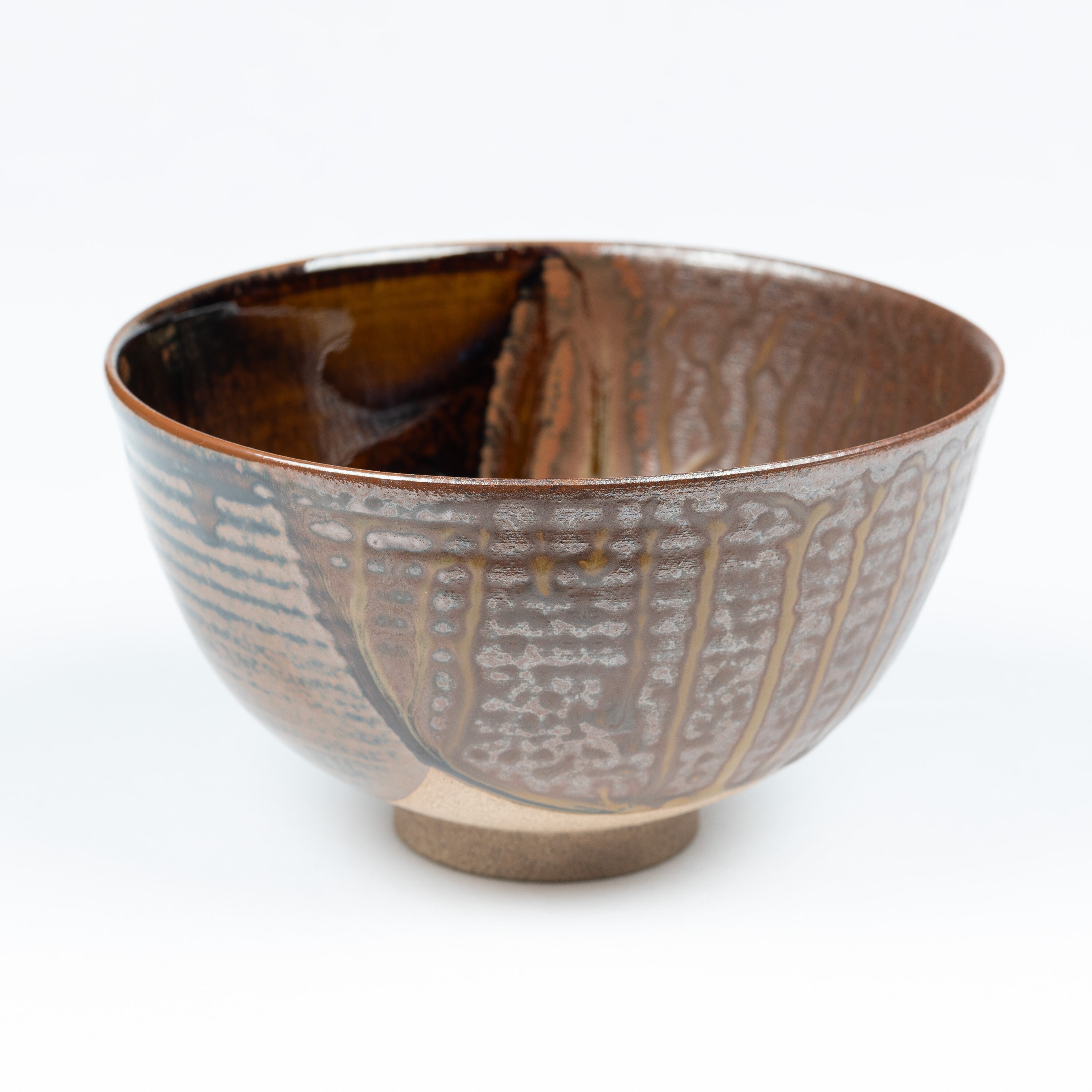 高取抹茶茶わん 高取道化釉抹茶碗 - Etsy 日本