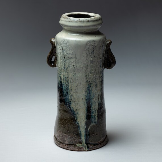 朝鮮唐津耳付花入 朝鮮唐津耳付花入 - Etsy 日本