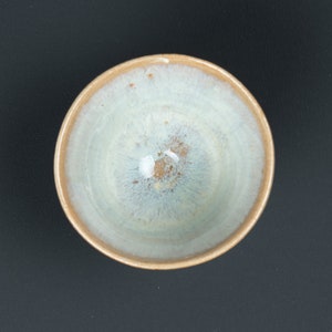 Takatori Mottled Glaze Sake Cup 高取斑釉ぐい呑み
