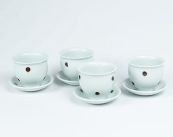 コザ焼 沖縄やちむん 赤花文茶葉壺 胡差焼赤絵花文茶壺 - Etsy 日本