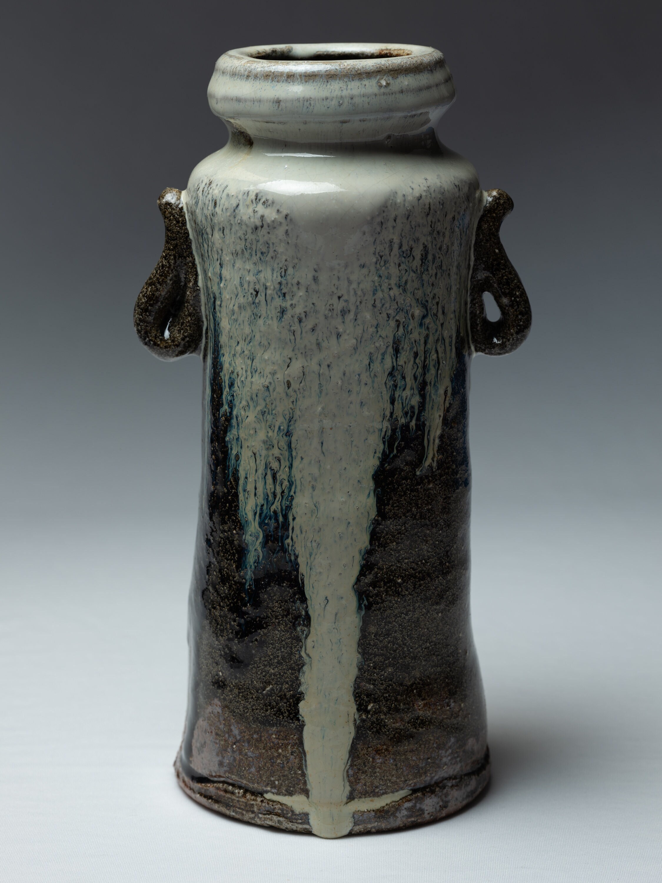 Chōsen Karatsu Eared Flower Vase 朝鮮唐津耳付花入 - Etsy