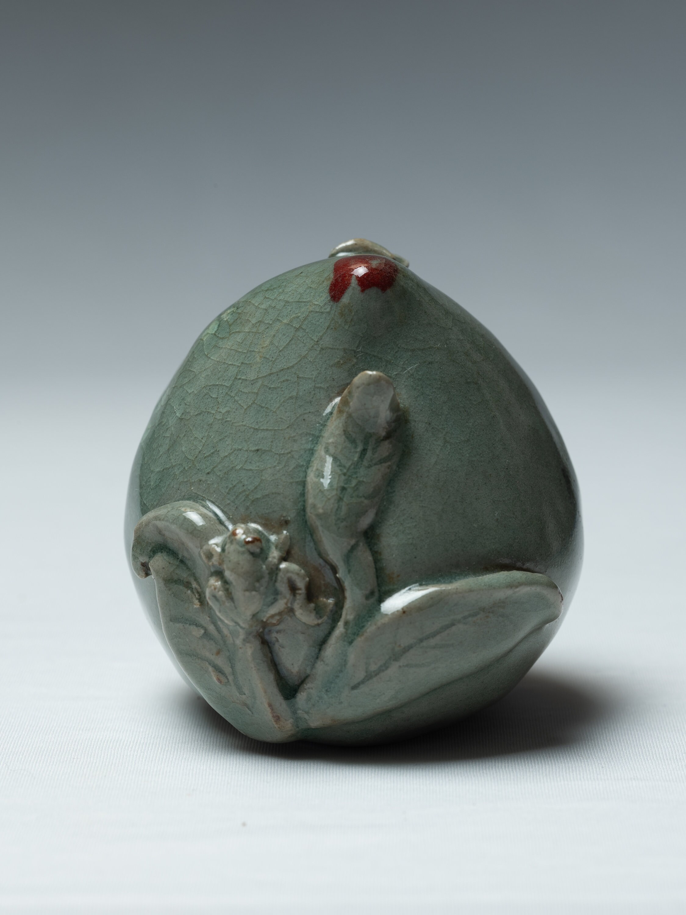 朝鮮青磁 桃形水滴 高麗青磁桃形水滴 - Etsy 日本