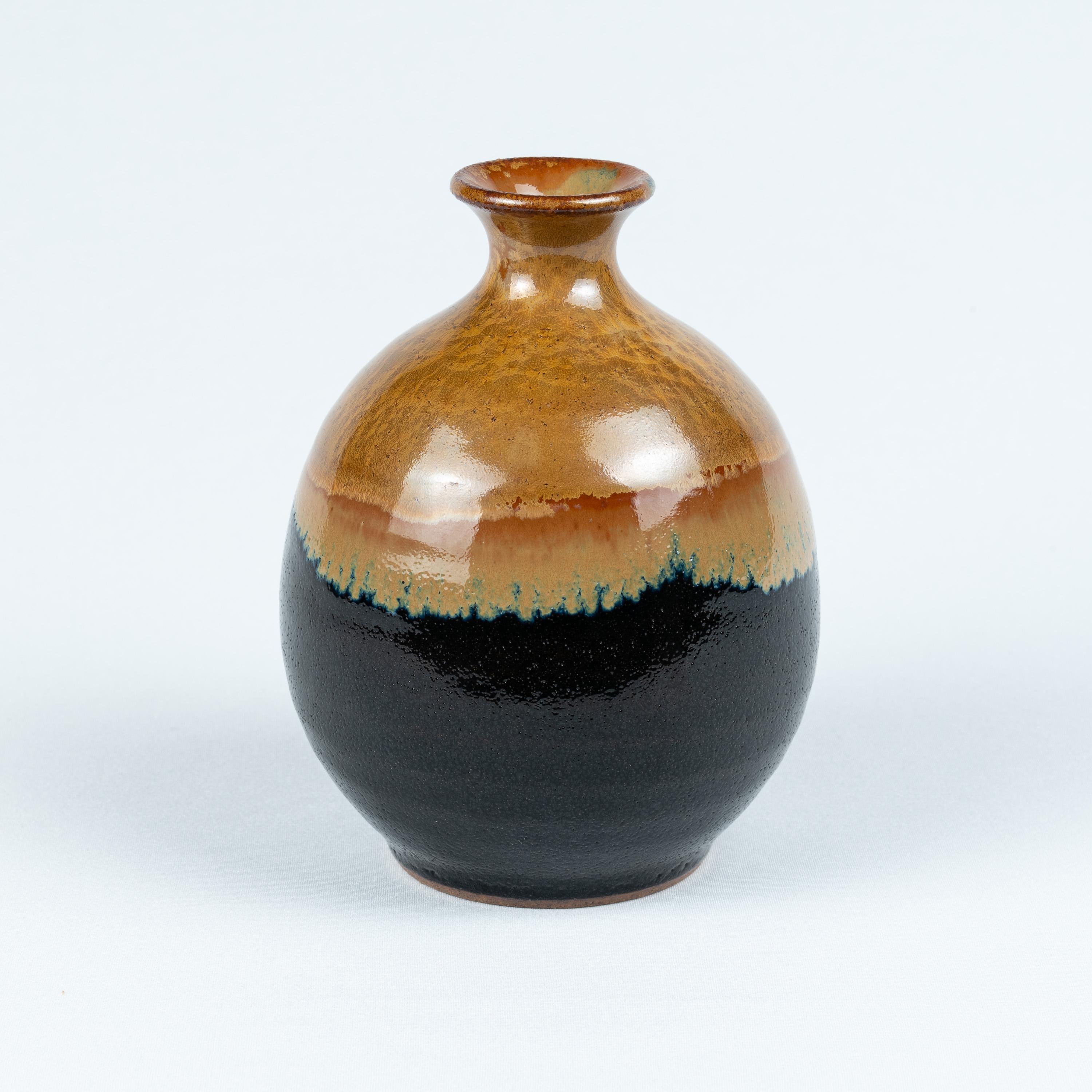 小砂焼 鉄金水晶釉徳利瓶 小砂焼鉄金結徳利 - Etsy 日本