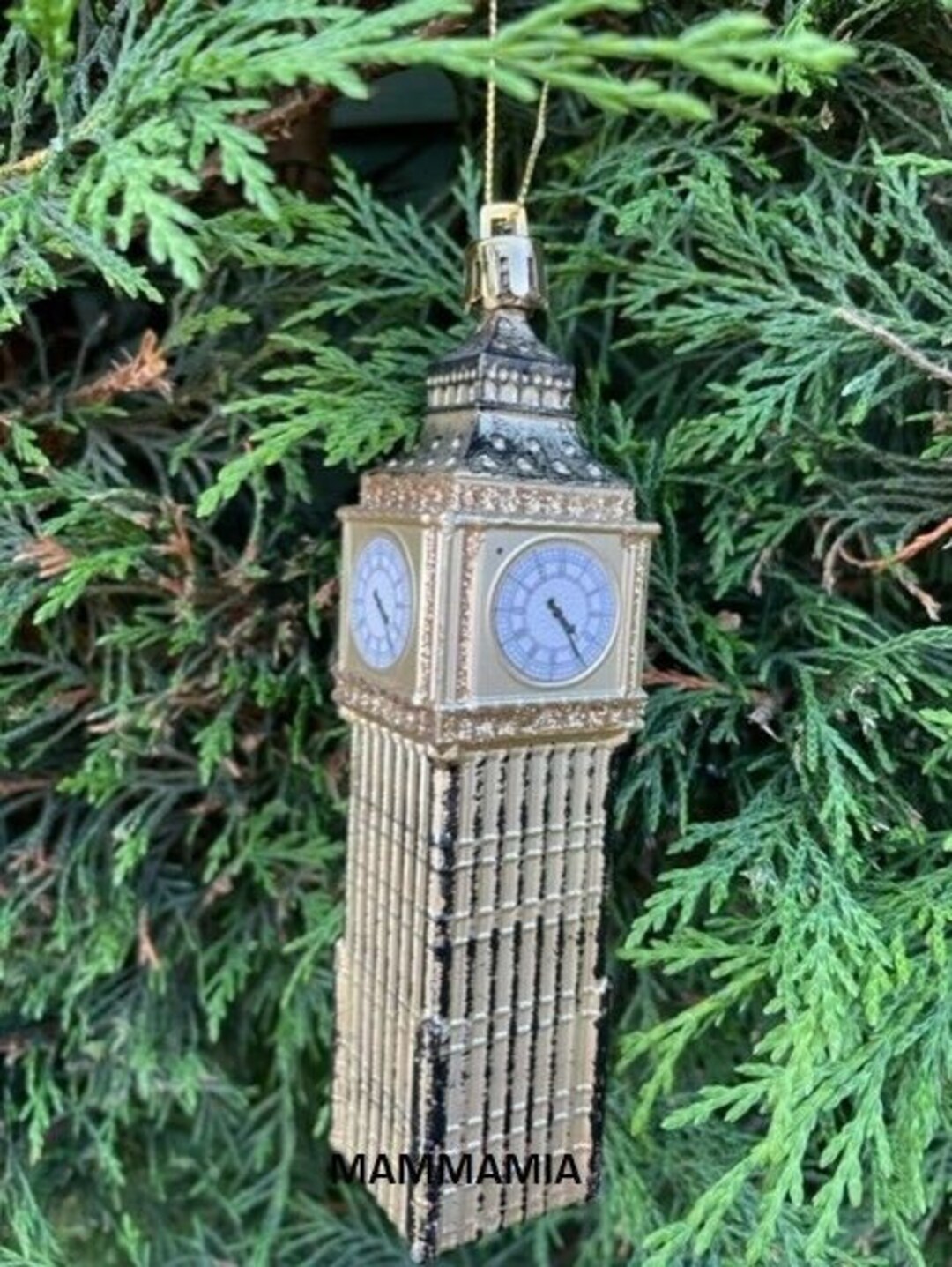 Big Ben Iconic London Christmas Tree Decoration Ornamant Etsy