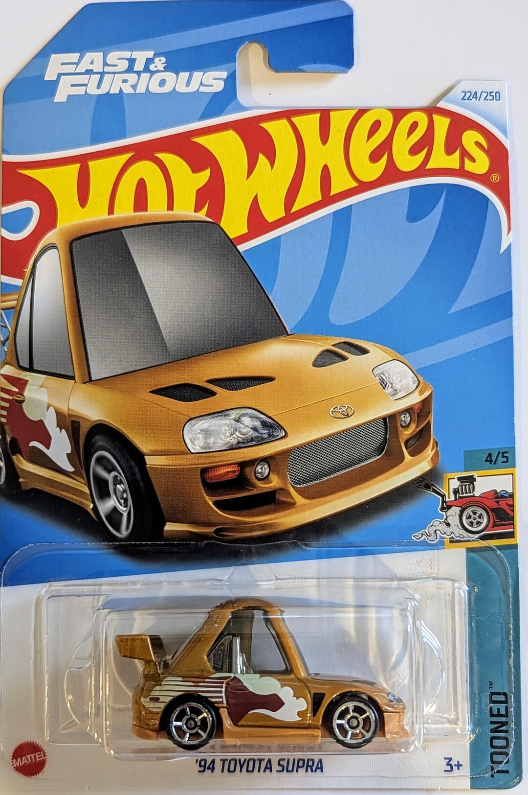 Hot Wheels Tooned: '94 Toyota Supra - Etsy