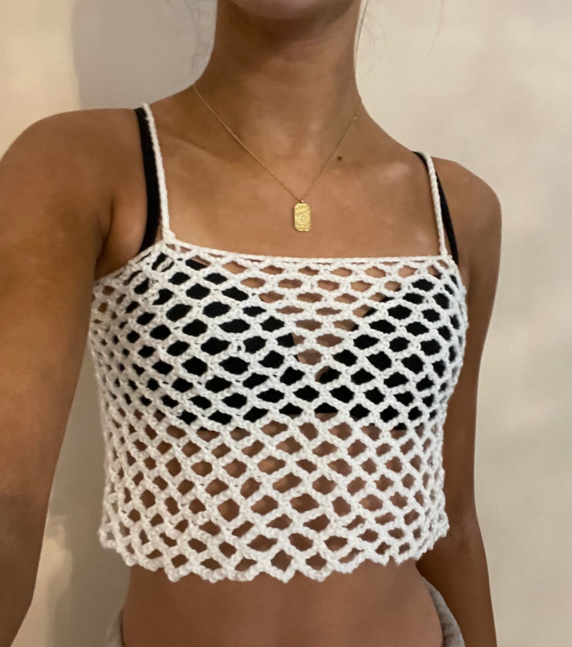 Crochet Top Coverup Etsy