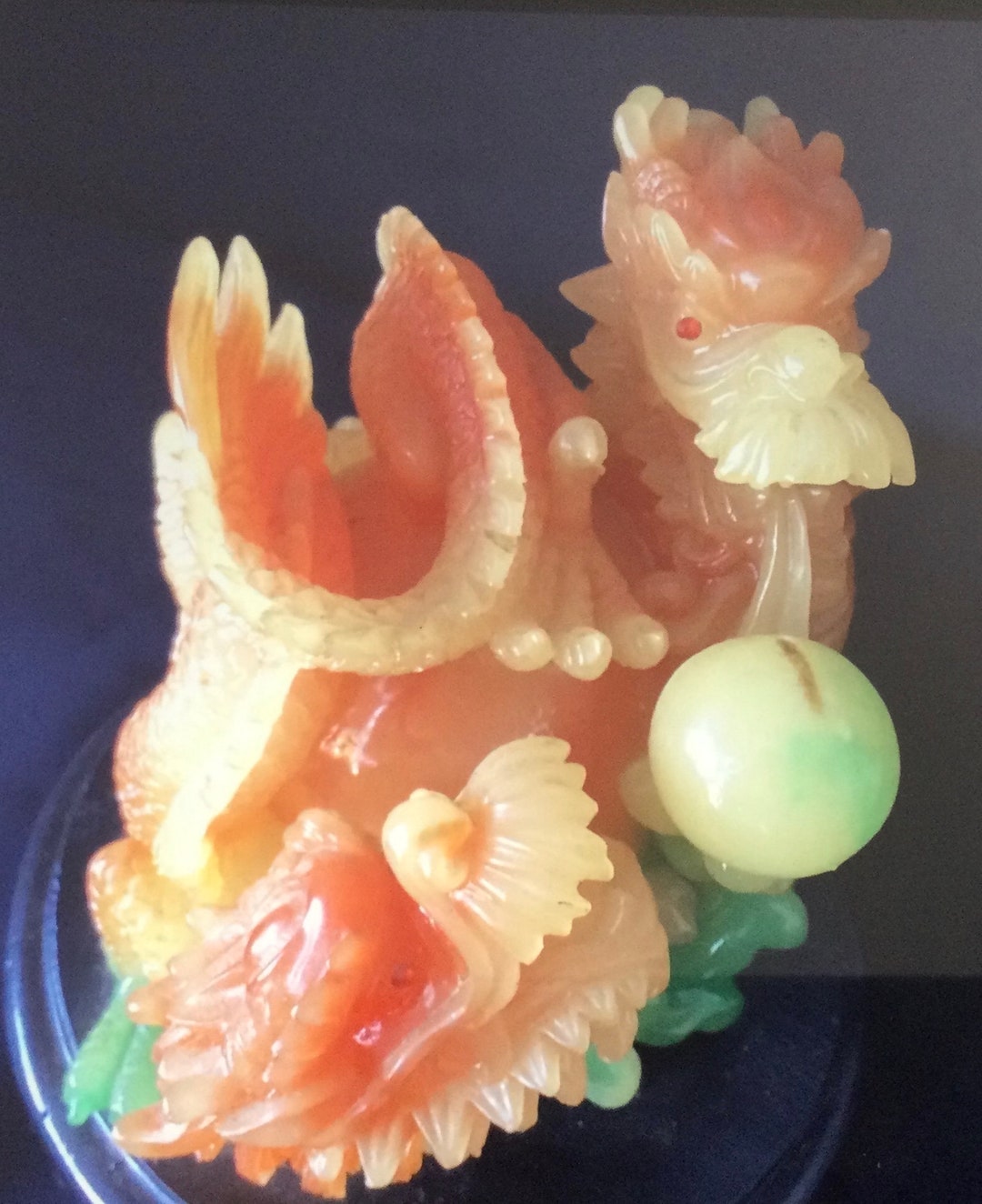 Chinese Dragon Figure/ 2024 Chinese Symbol on the Year/ Dragon Resin