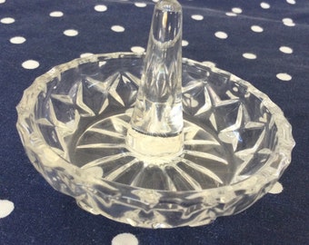 Crystal Ring Holder -Dish ring holder - Gift for Her - Ring dish