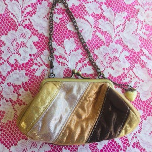 Vintage Coin Purse Retro Style Pouch Copper colour Frame Perfect condition