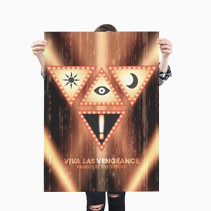 Paniek! At The Disco - Viva Las Vengeance Deluxe Matte verticale poster