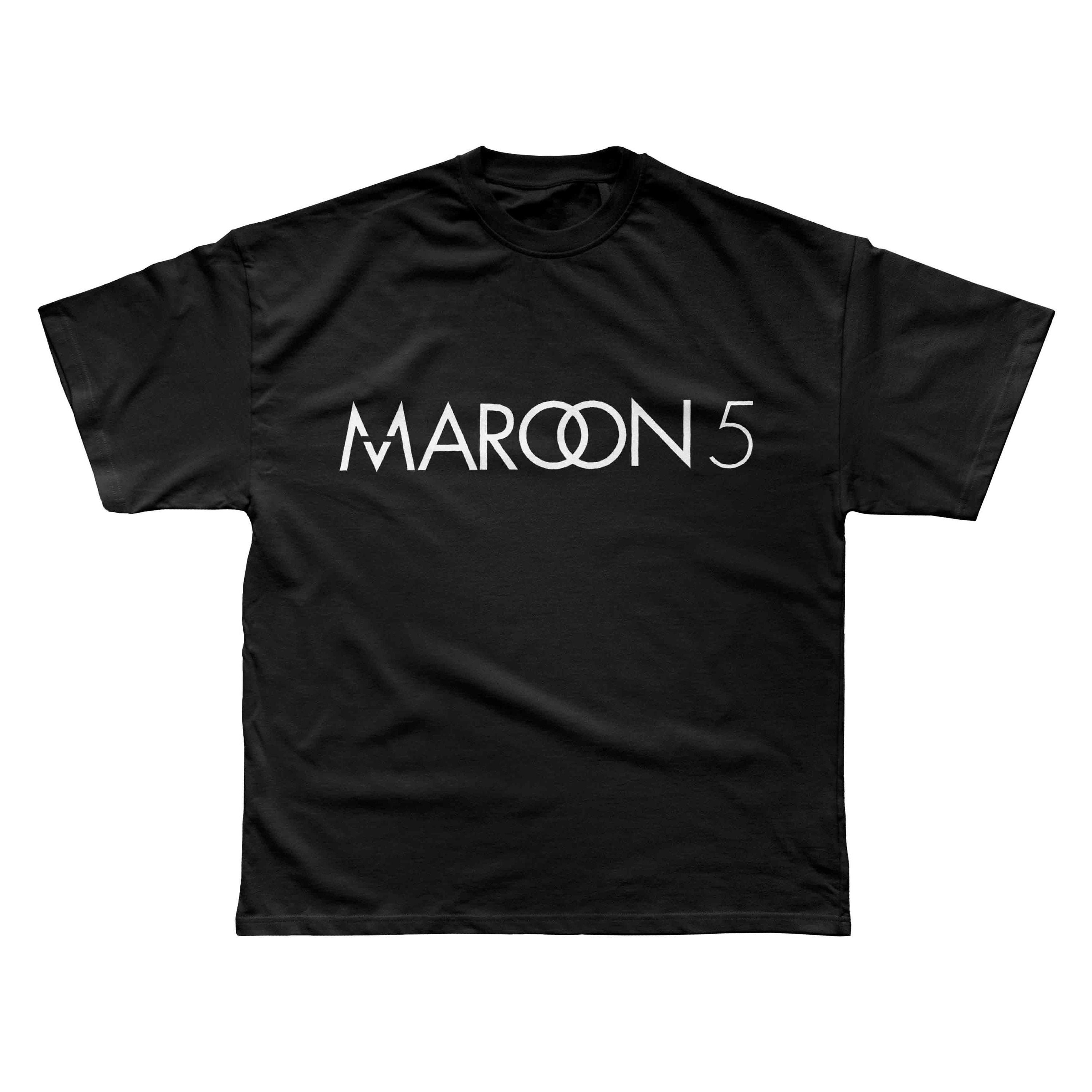 マルーン5 公式 ラグラン Tシャツ 赤白 S Printstar ラグラン Tシャツ 無地 半袖 5.6オンス