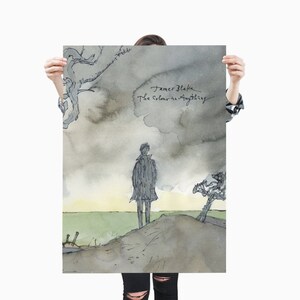 James Blake - The Colour In Anything Deluxe Matte vertical poster
