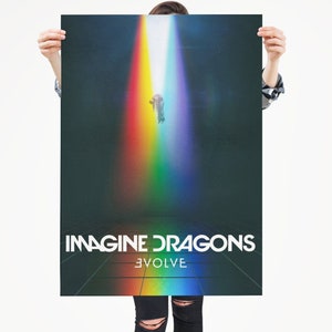 Imagine Dragons - Evolve Deluxe Matte vertical poster