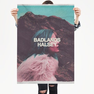 Halsey - Badlands Deluxe Matte vertical poster