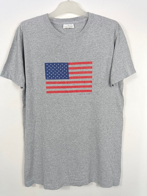 Vintage 90s CALVIN KLEIN T-Shirt United States Fla